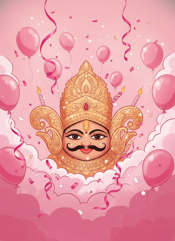 Example birthday card design for mother