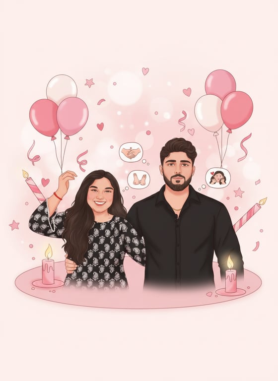 Example sorry card design for wife