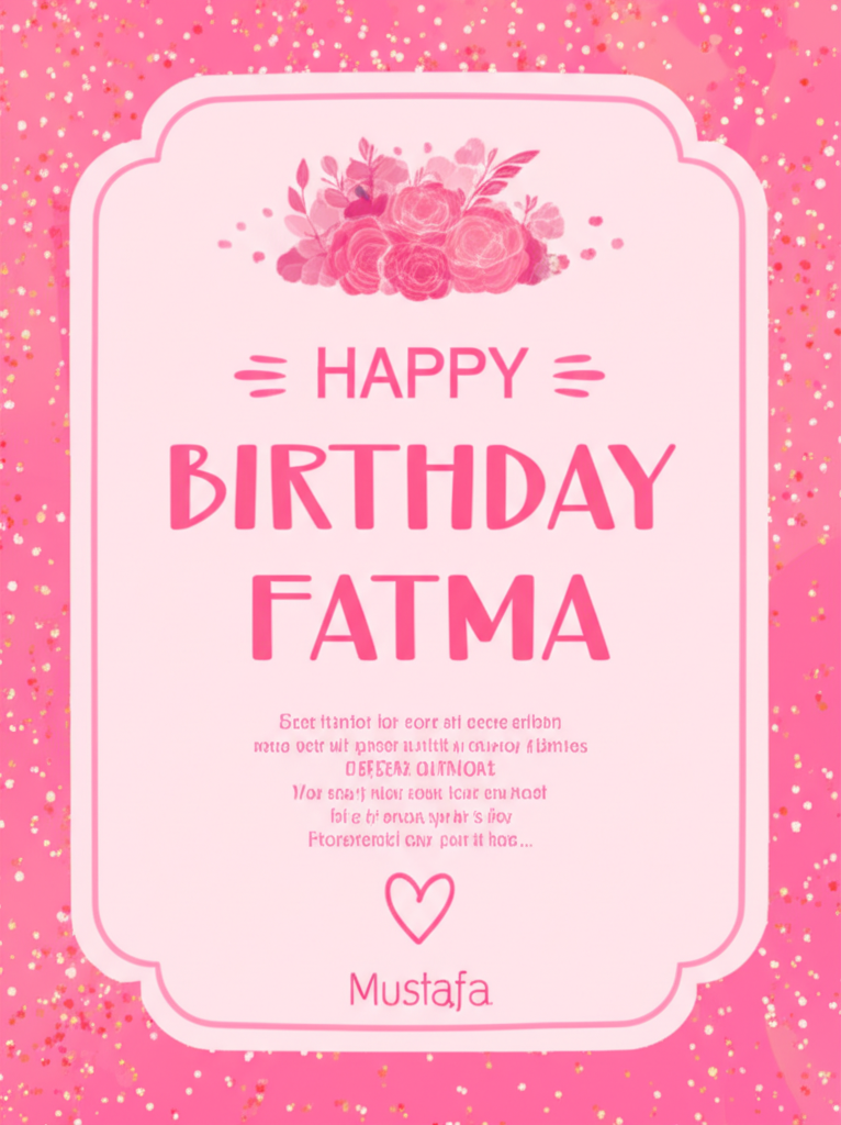 birthday card